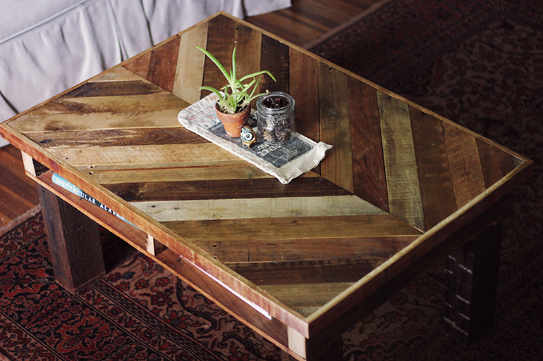 Recycled Pallet Coffee Table